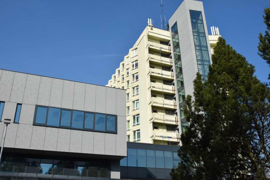 budynek nowego bloku operacyjnego