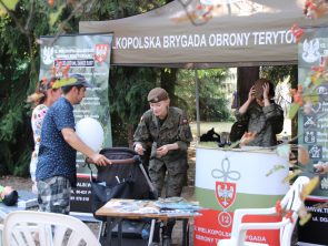 Stoisko 12 Wielkopolskiej Brygady Obrony Terytorialnej im. gen. bryg. Stanisława Taczaka