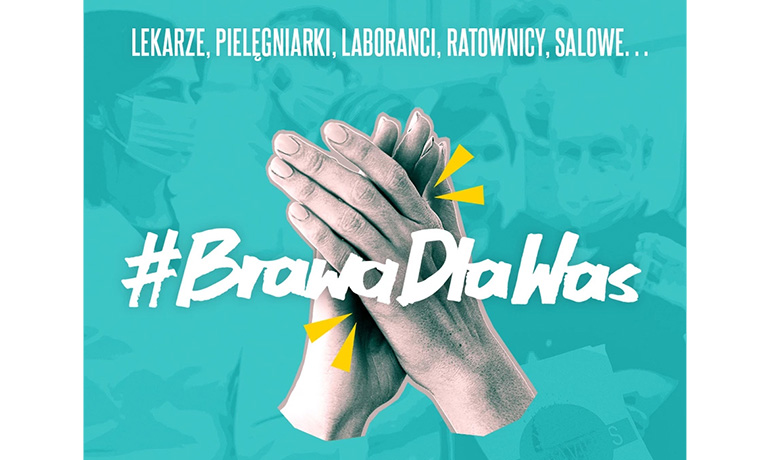 #BrawaDlaWas, czyli uznanie dla Służby Zdrowia!