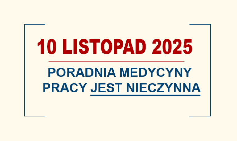 komunikat 10 listopad 2025
